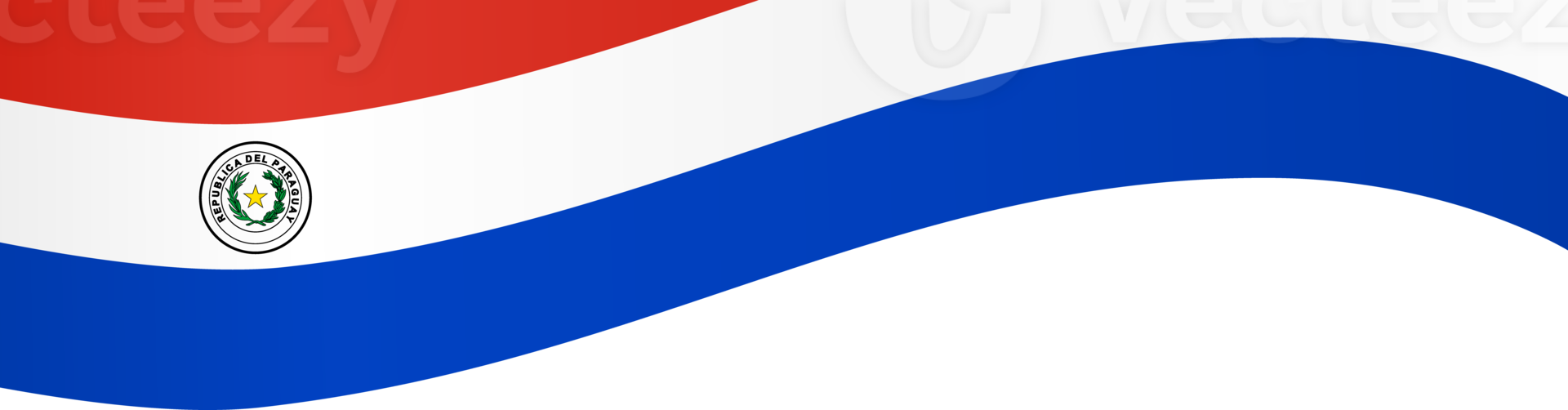 Paraguay flag wave png