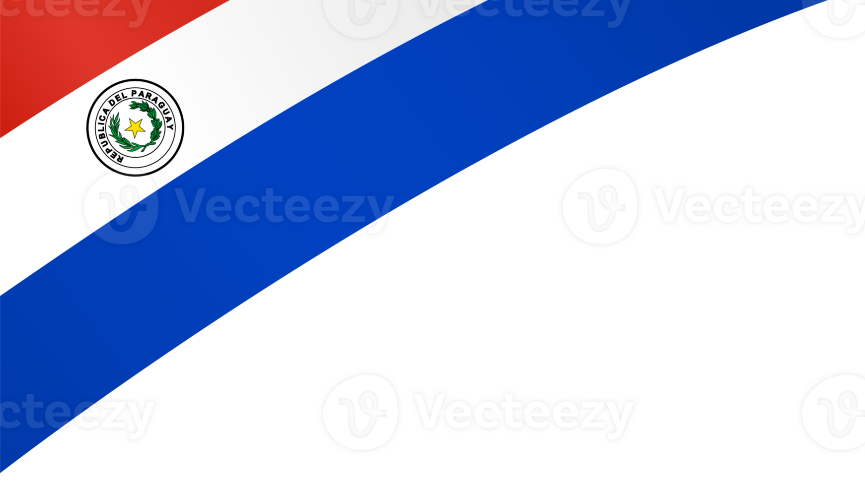 Paraguay flag wave png
