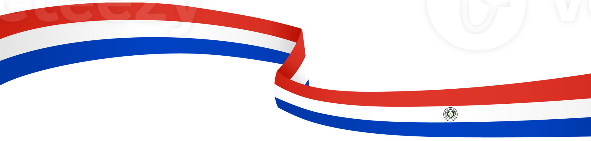 Paraguay flag wave png