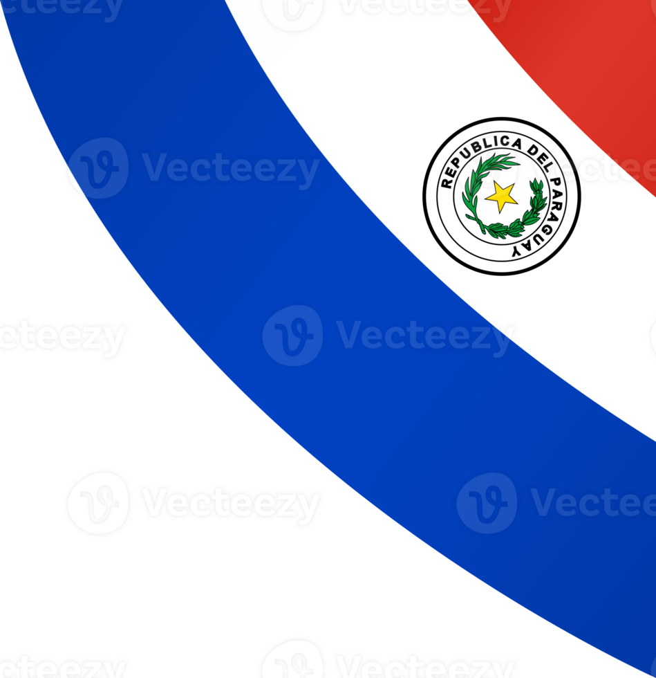Paraguay flag wave png