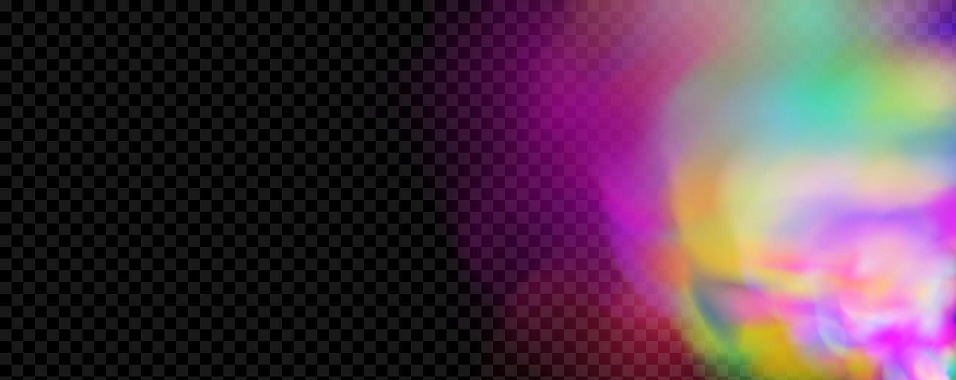 An explosion of colorful smoke clouds.Multicolor fog with blue and yellow particles.Explosions of color powder. vector
