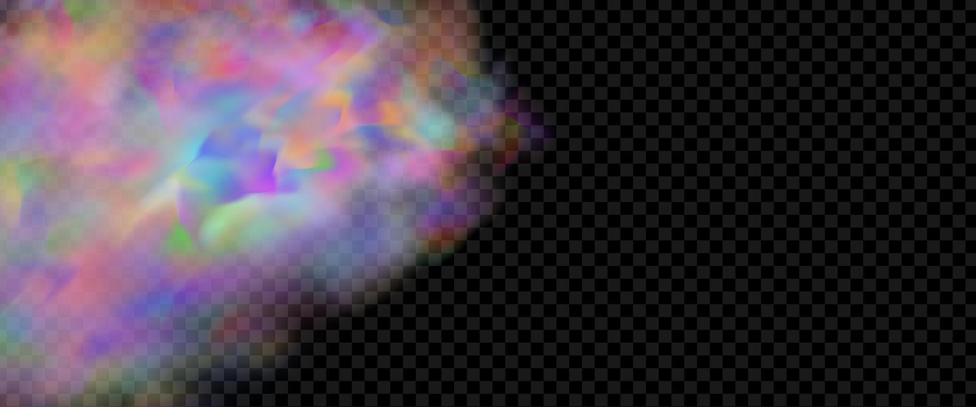 An explosion of colorful smoke clouds.Multicolor fog with blue and yellow particles.Explosions of color powder. vector