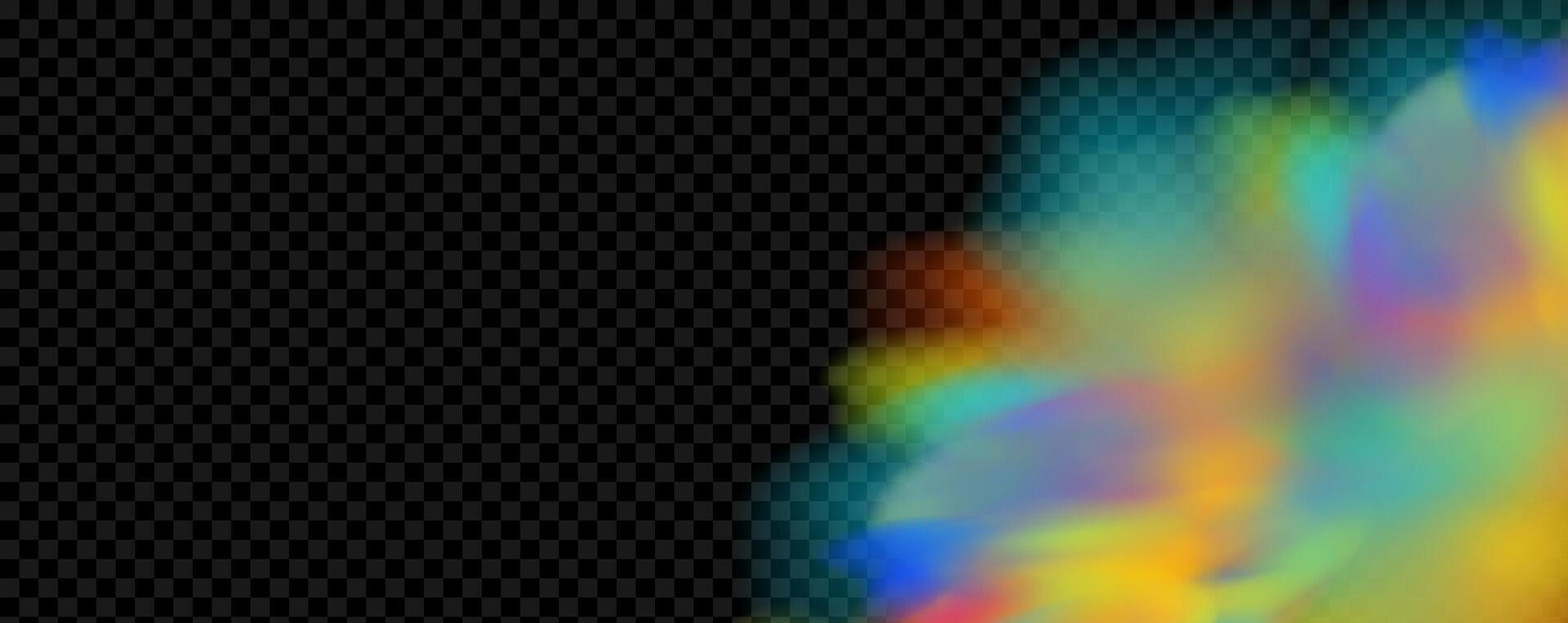 An explosion of colorful smoke clouds.Multicolor fog with blue and yellow particles.Explosions of color powder. vector