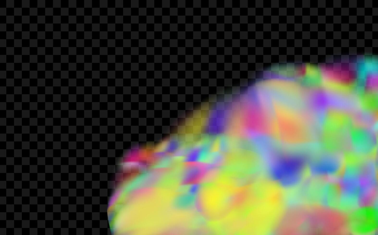 An explosion of colorful smoke clouds.Multicolor fog with blue and yellow particles.Explosions of color powder. vector