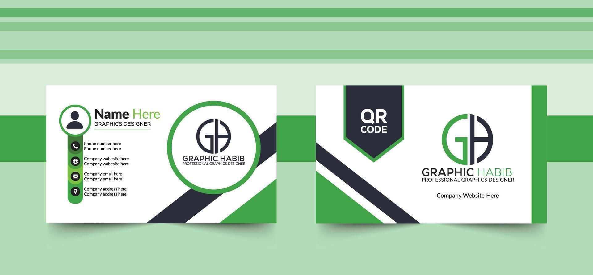 Creative Business Card and Templates. vector