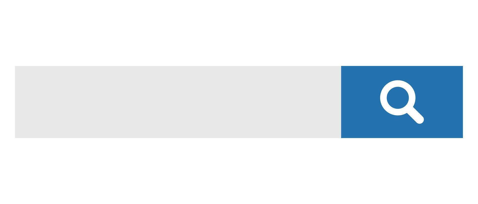 Search bar. Search box. vector