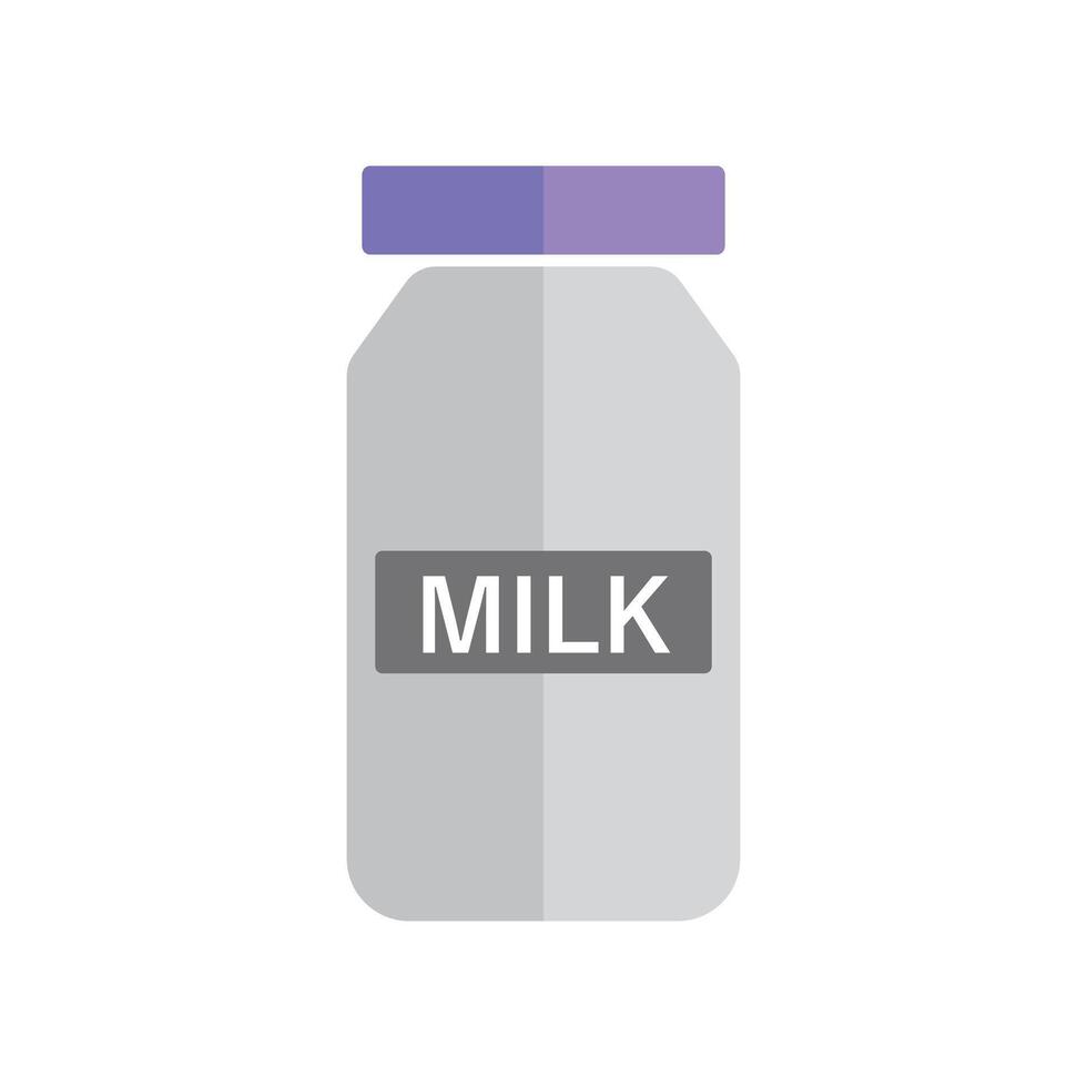Milk icon. A drink with calcium. vector