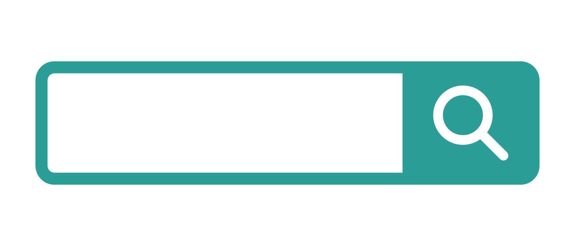 Search bar. Internet search. vector