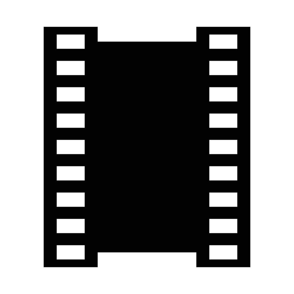A simple movie icon. vector