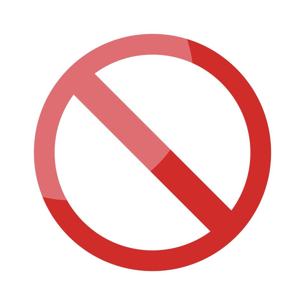 Stop sign. Traffic sign. vector