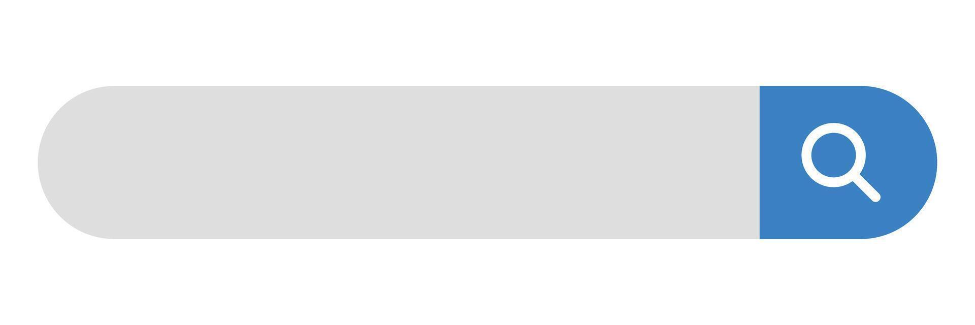 Modern search box and copy space. vector