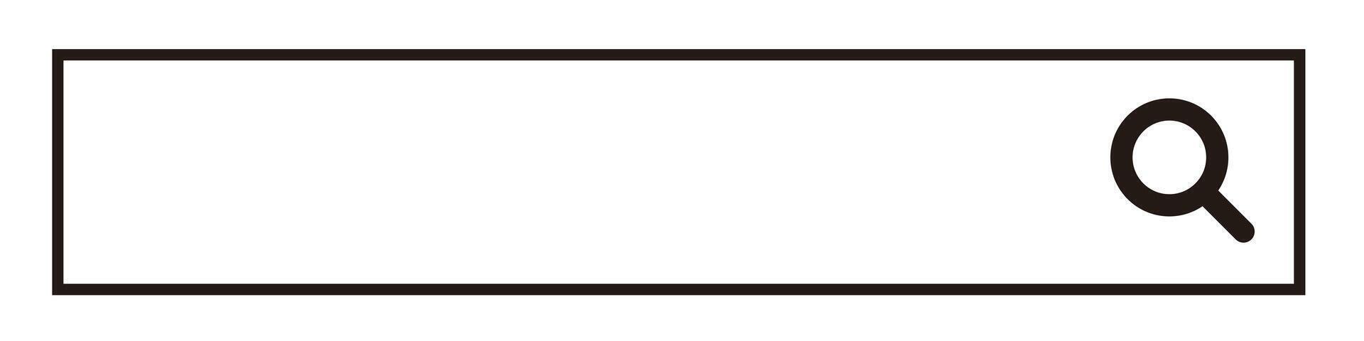 Search bar or search box. Internet search banners. vector