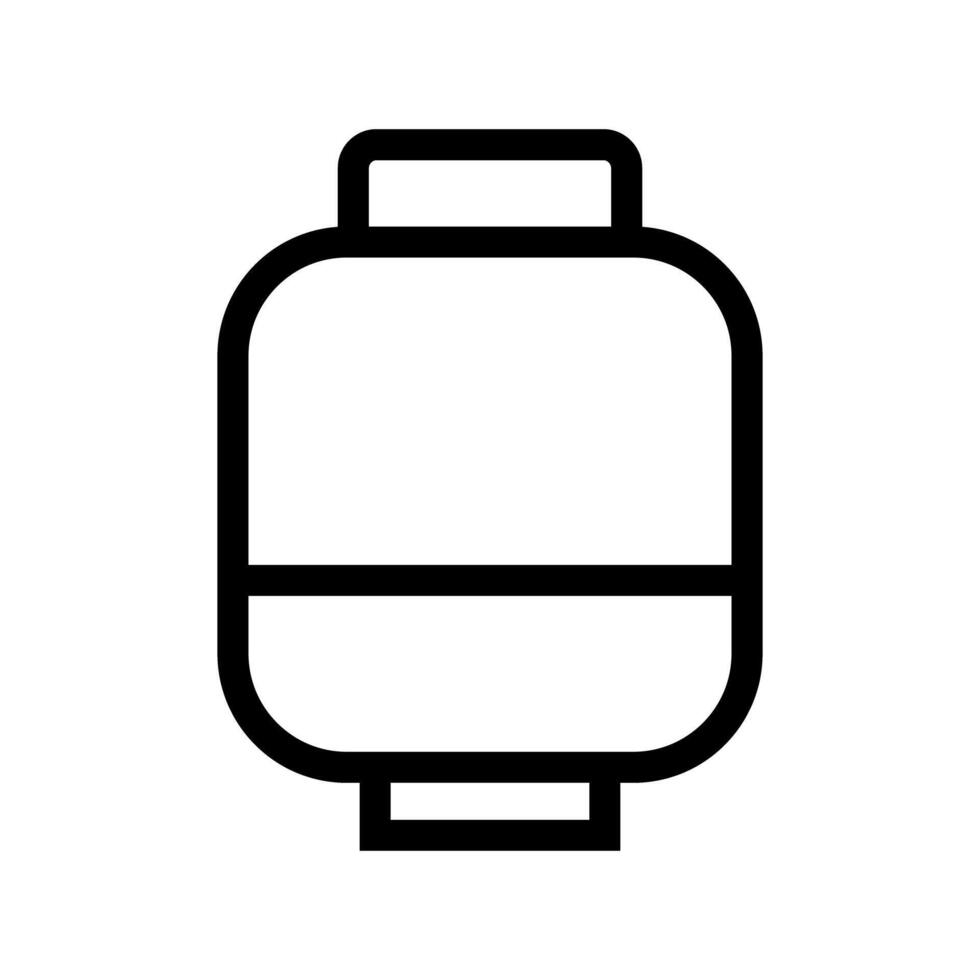Simple propane gas icon. . vector
