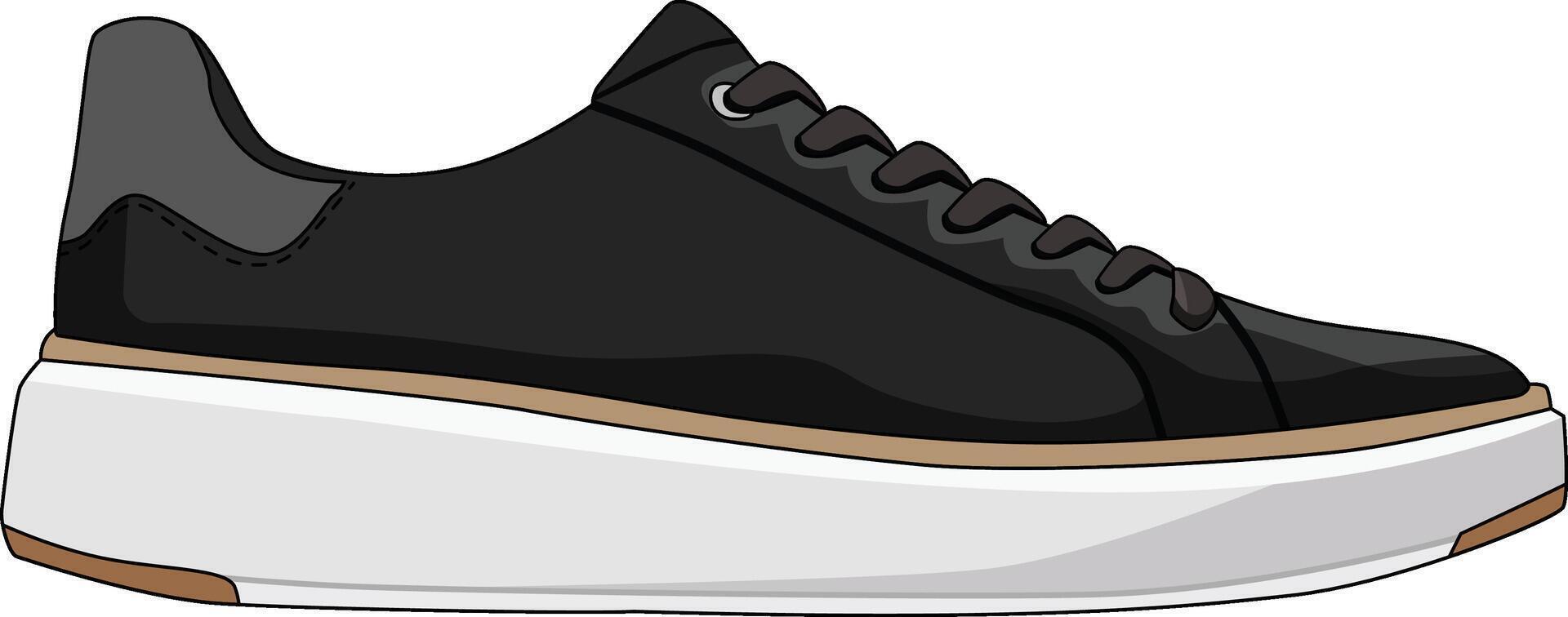 sneakers shoes for training, running shoe illustration. Sport shoes , isolated vector