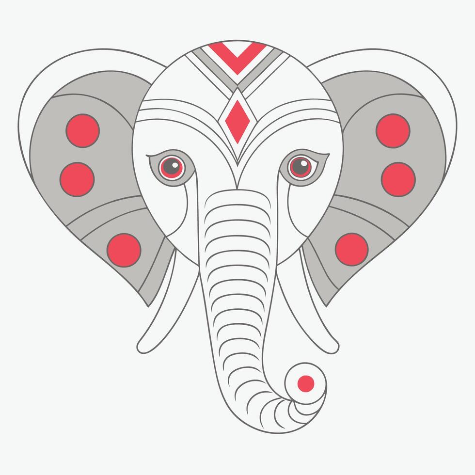 Ganesh Chaturthi illustration vector