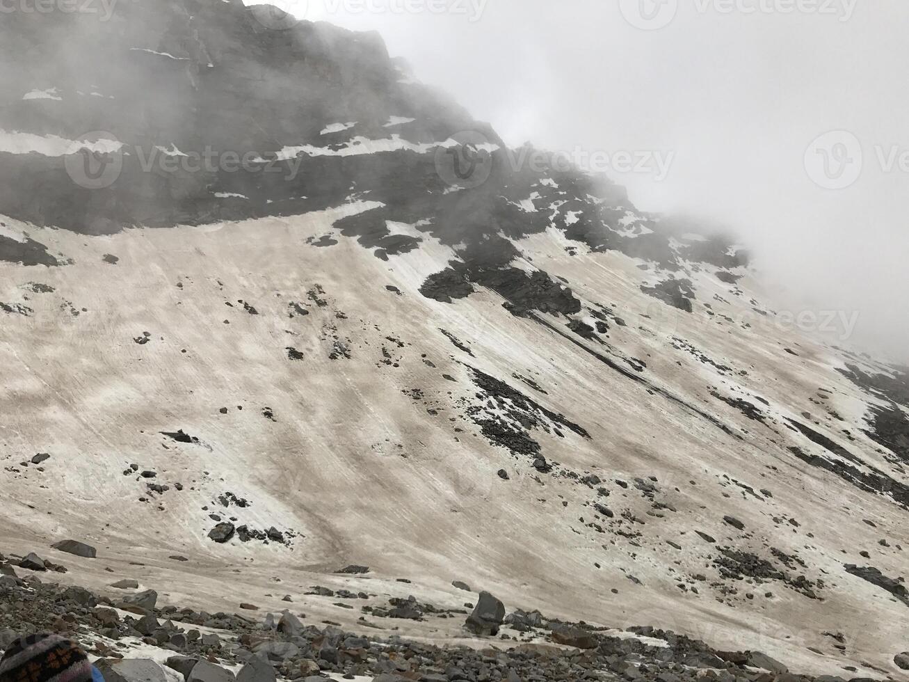 Trekking towards Pin Pass Trek in Himachal Pradesh, India photo