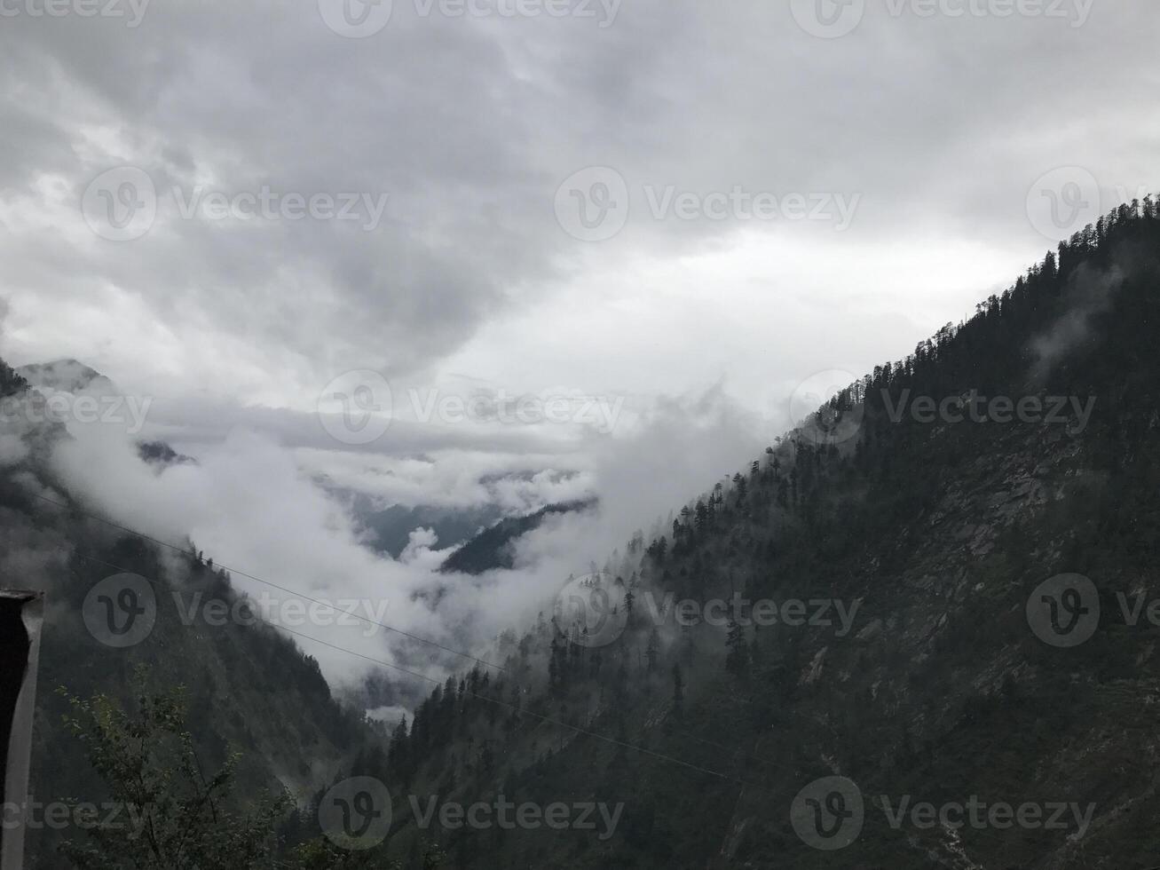 Trekking towards Pin Pass Trek in Himachal Pradesh, India photo