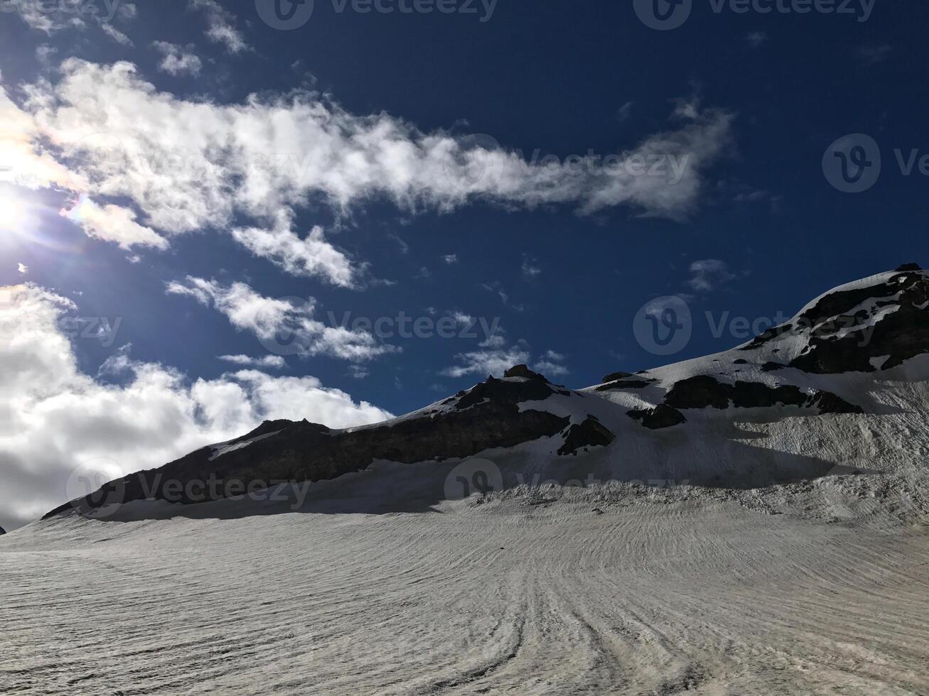 Trekking towards Pin Pass Trek in Himachal Pradesh, India photo