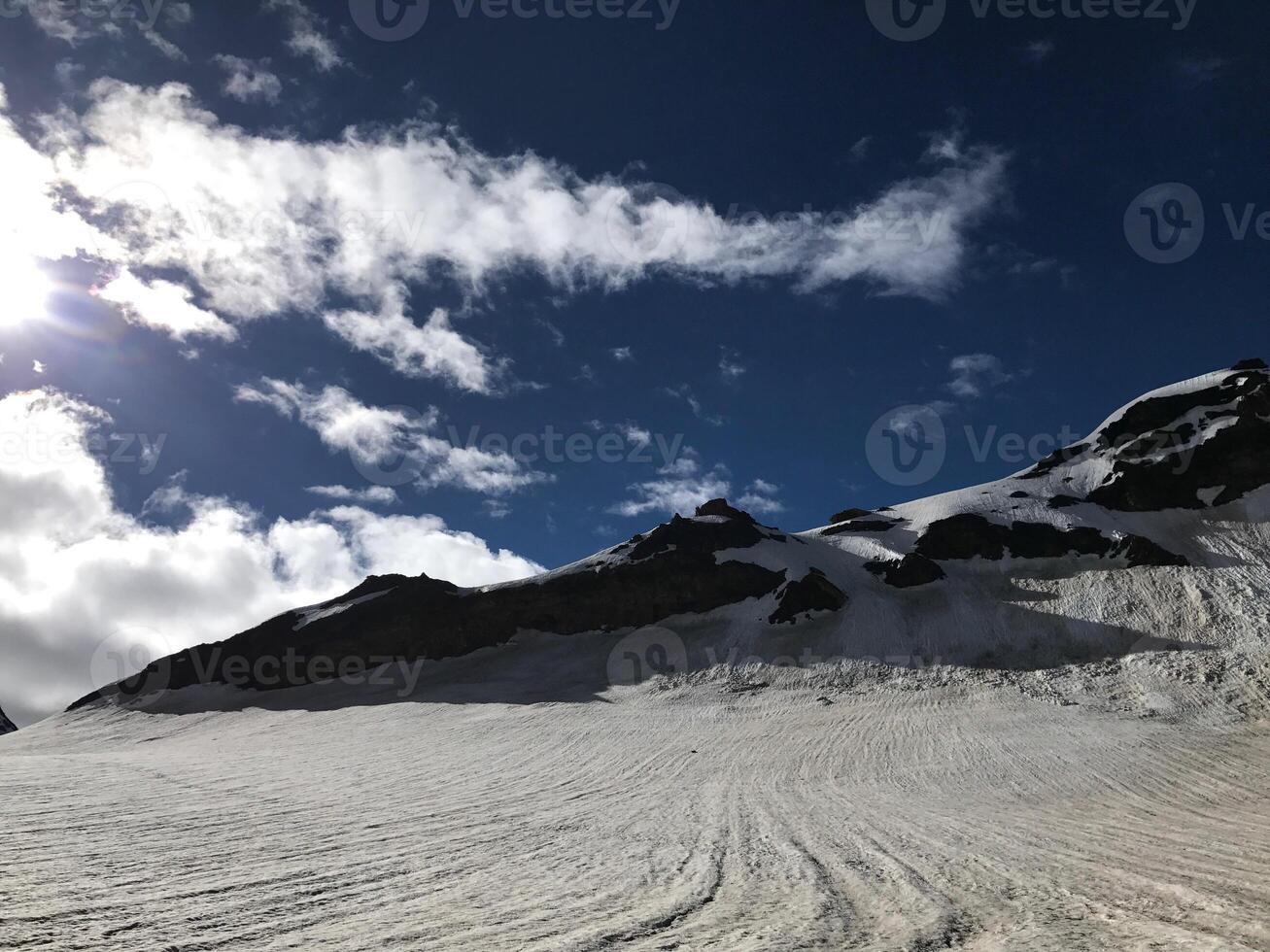 Trekking towards Pin Pass Trek in Himachal Pradesh, India photo