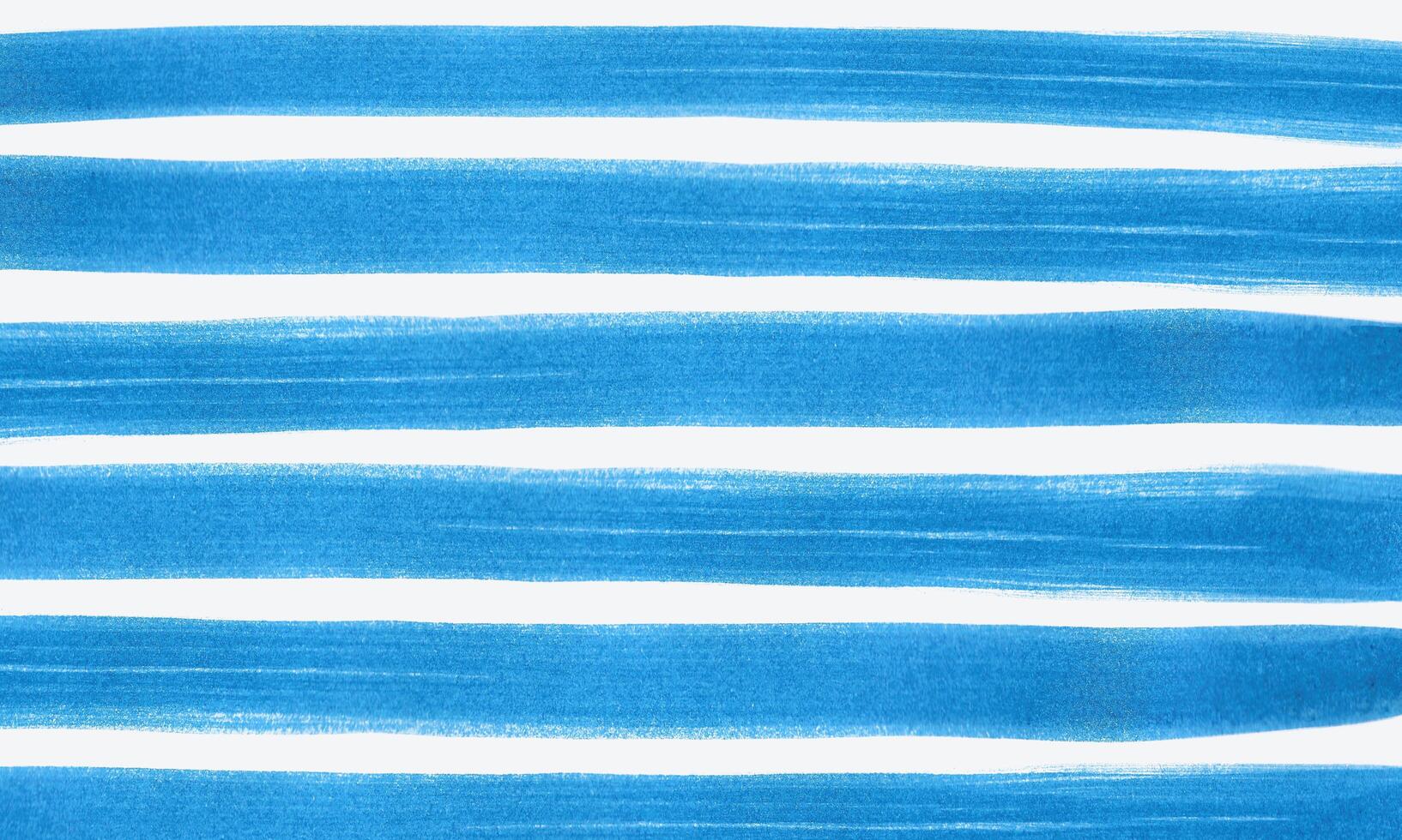 Marine abstract background with watercolor blue stripes isolated on white background photo