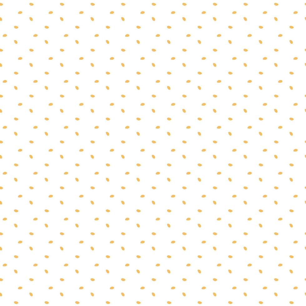 Seamless pattern of white sesame seeds. Abstract wallpaper vector