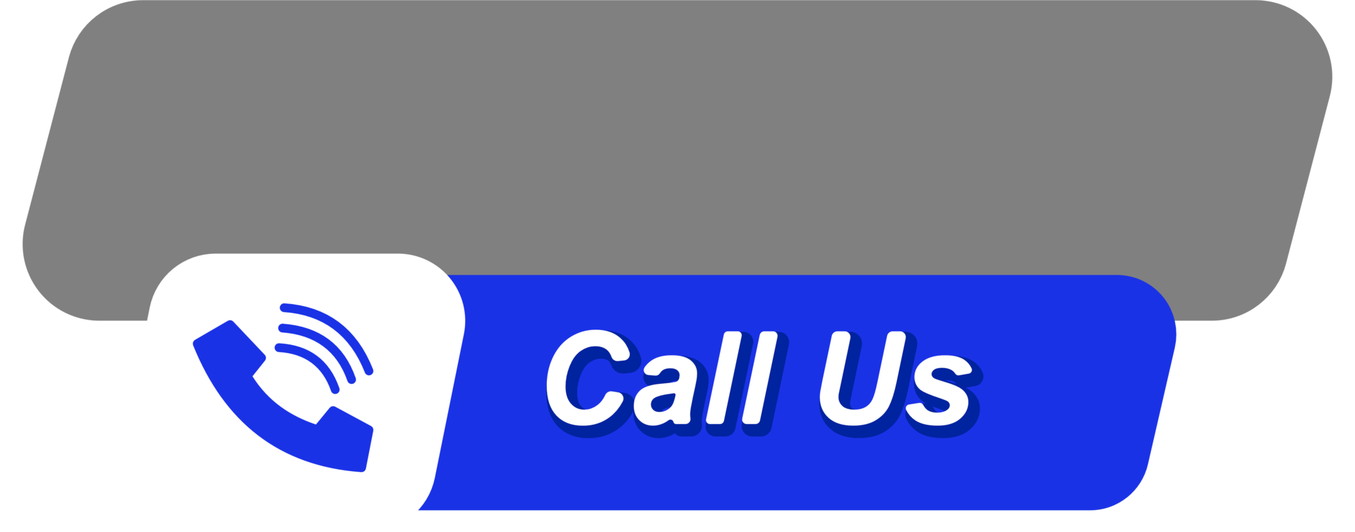 Call us shape banner png