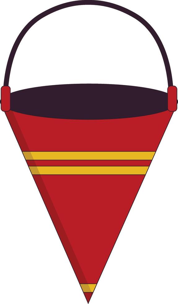 Firefighter Safety Equipment. Illustration in Flat Cartoon Style. vector