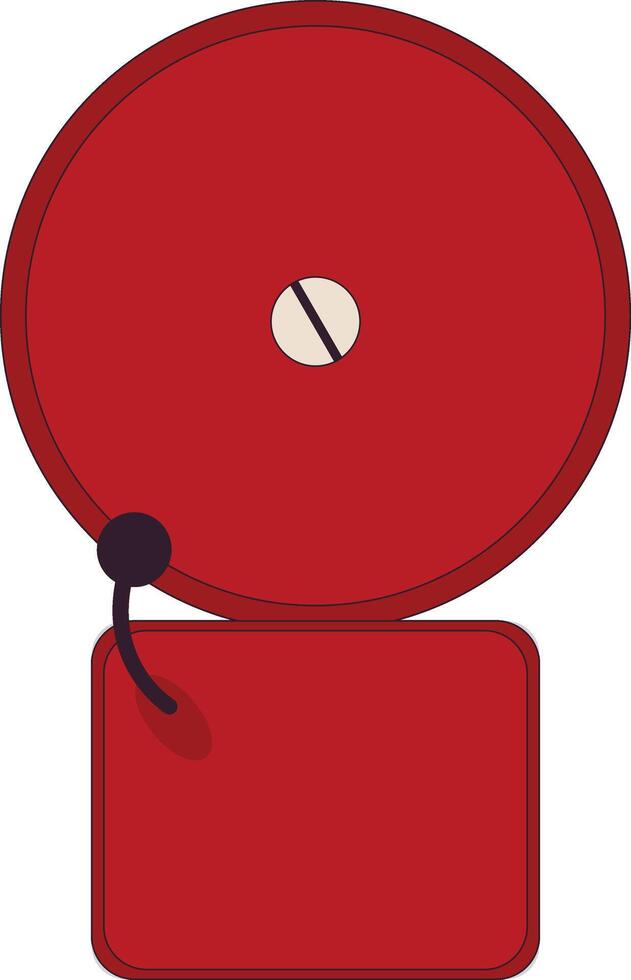 Firefighter Safety Equipment. Illustration in Flat Cartoon Style. vector