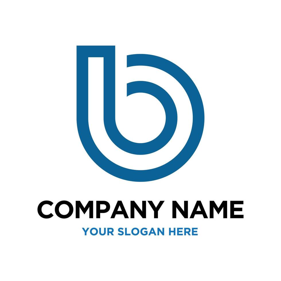 Letter B Logo Design vector