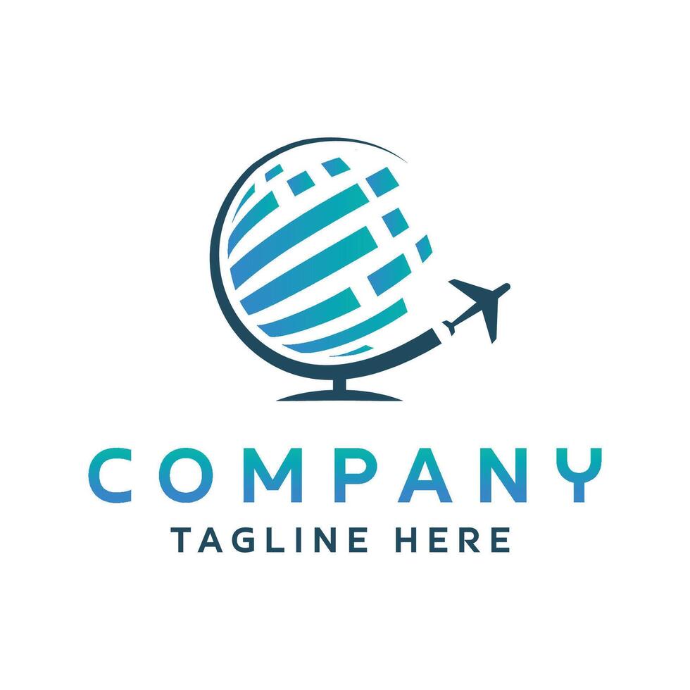 Global Busines Logo Design vector