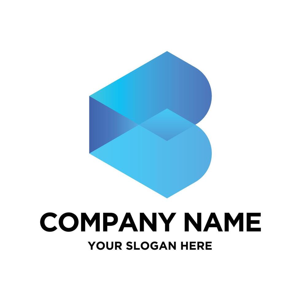 Letter B Logo Design vector