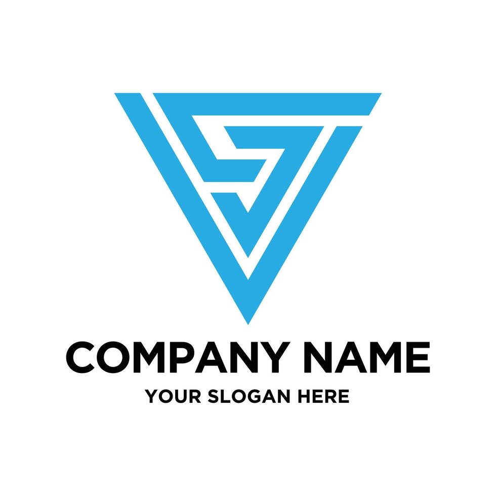 Lette CJV Logo Design vector