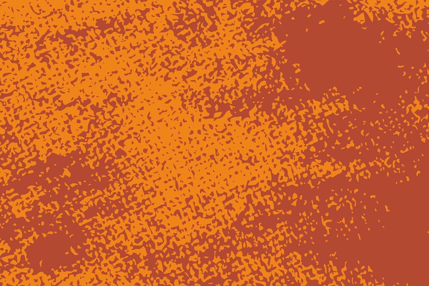 Orange background in grunge and rustic style. Simple and minimalist vintage dirty texture of rough surface for background. vector