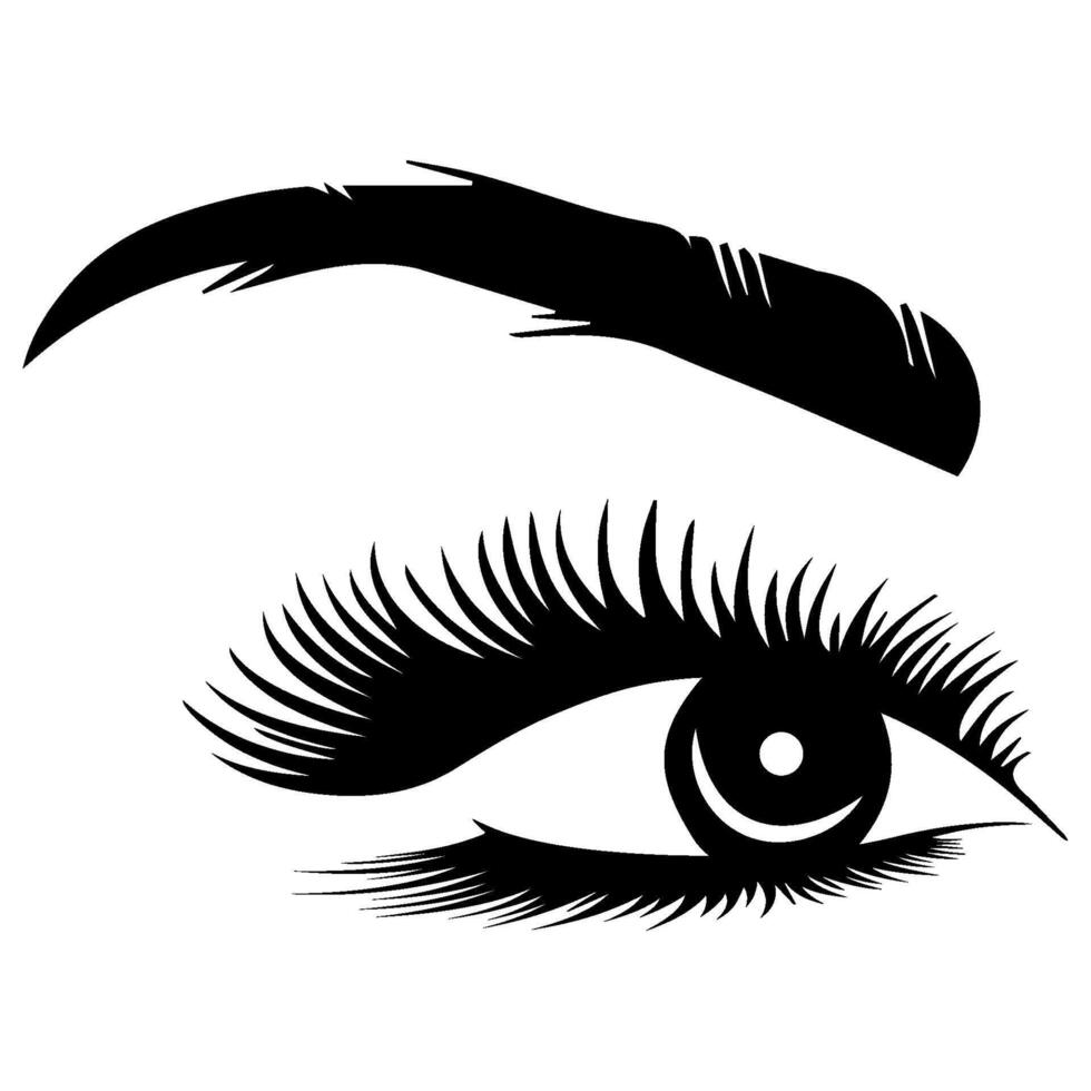 eye icon vectors illustration symbol design