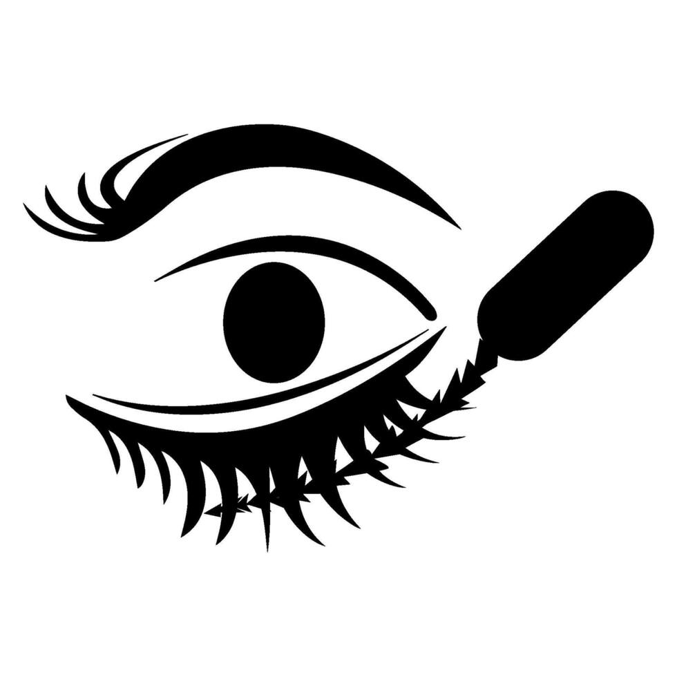 eyelash icon vectors illustration symbol design