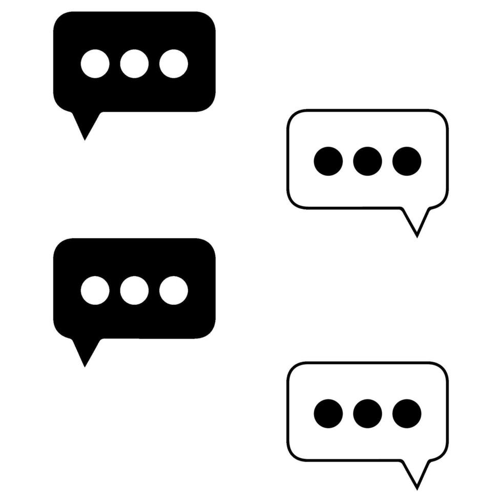 chat icon illustration symbol design vector
