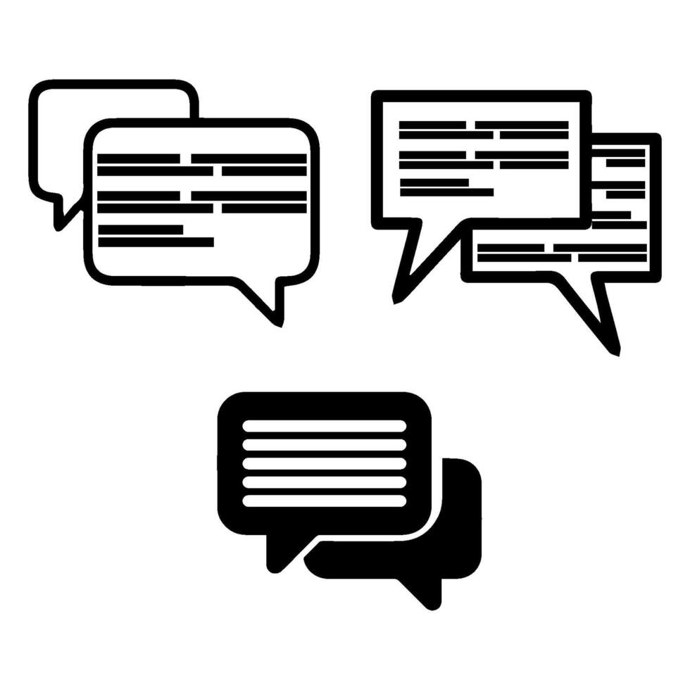 chat icon illustration symbol design vector