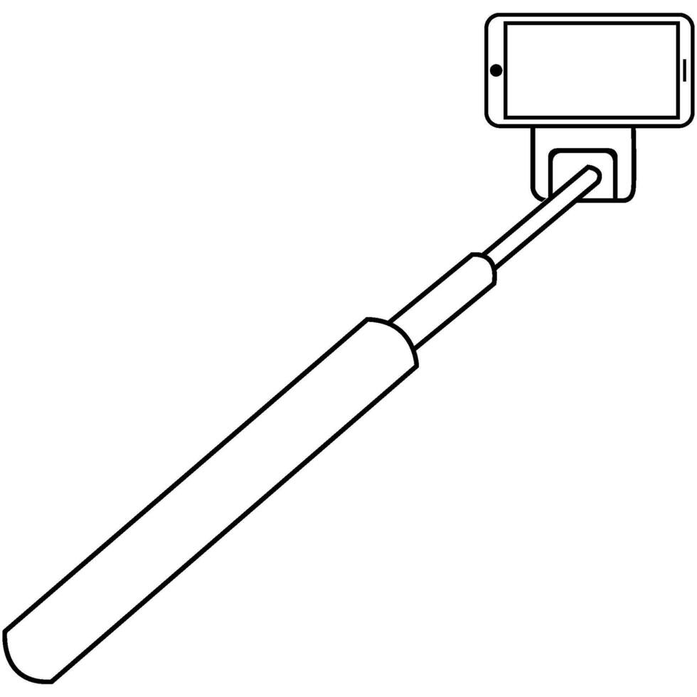 selfie stick icon vectors illustration symbol design