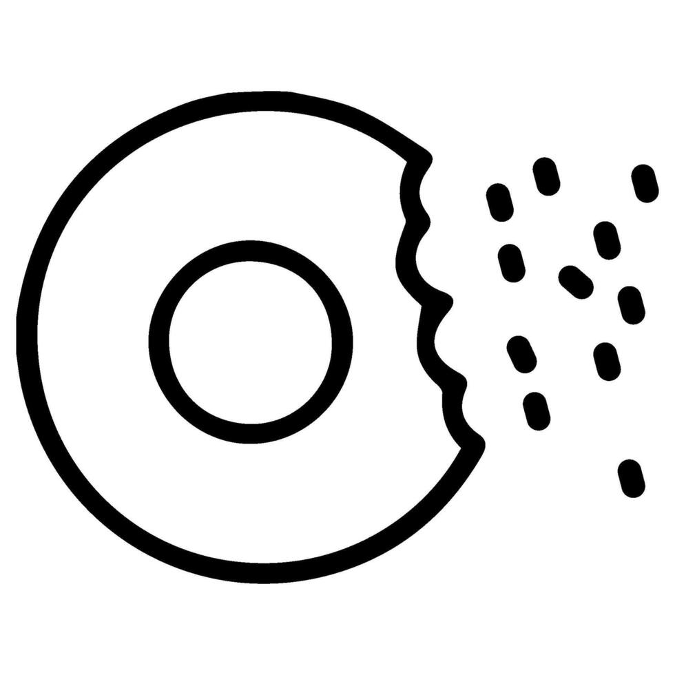 donut cake icon vectors illustration symbol deisgn