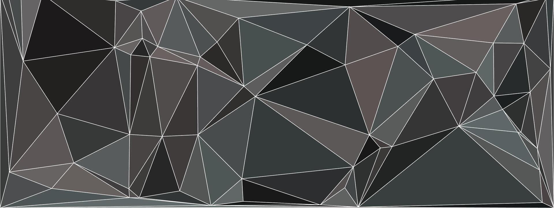 Modern geometric triangles background design . vector