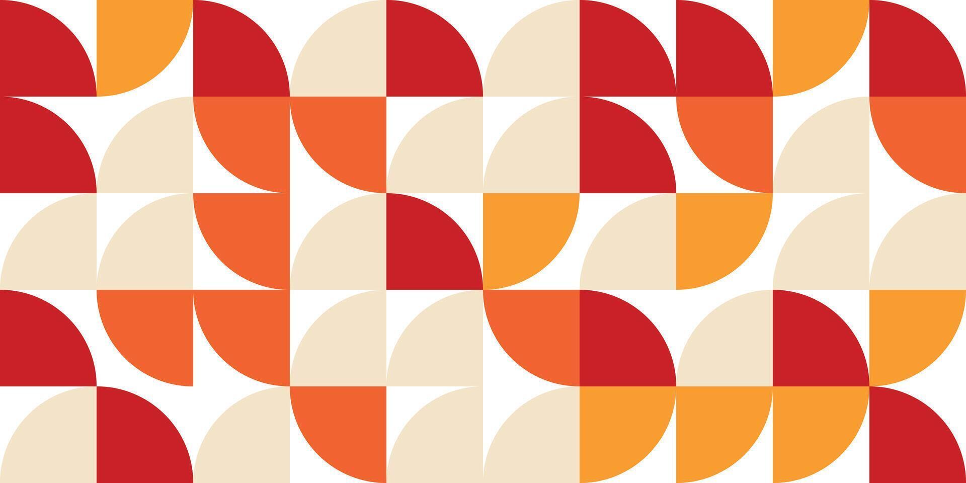 Bauhaus geometric vintage pattern background, . vector