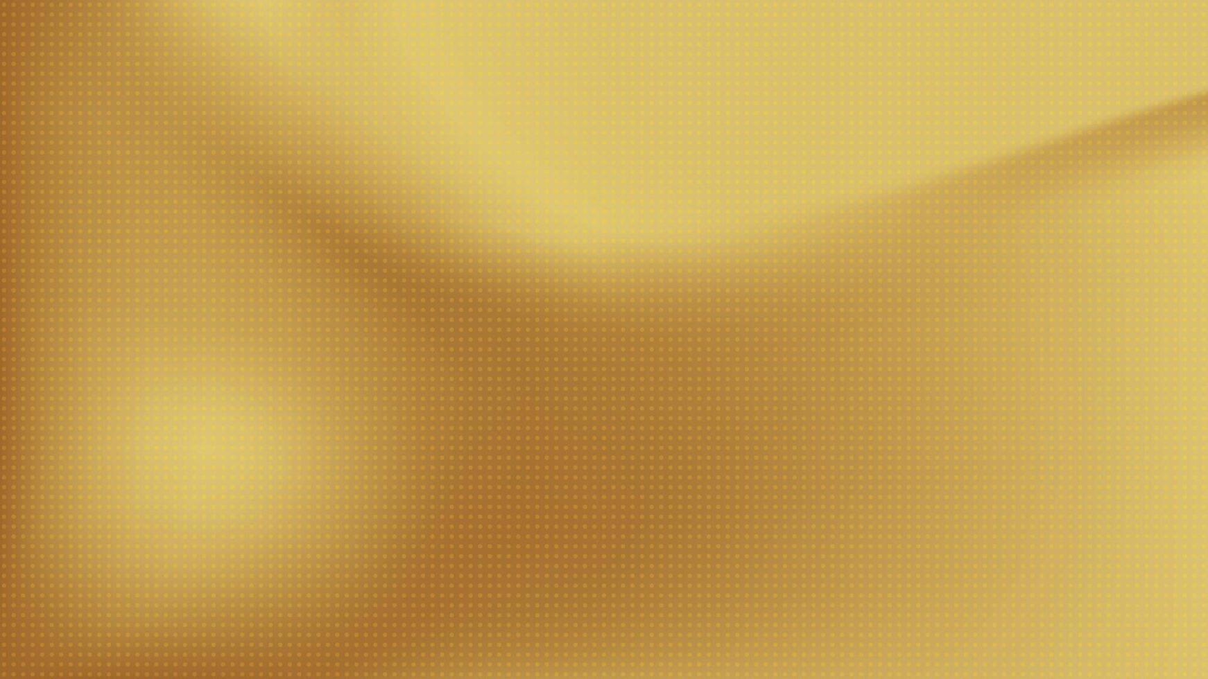 Abstract gold gradient background with halftone effect, pixel art. illustration. vector