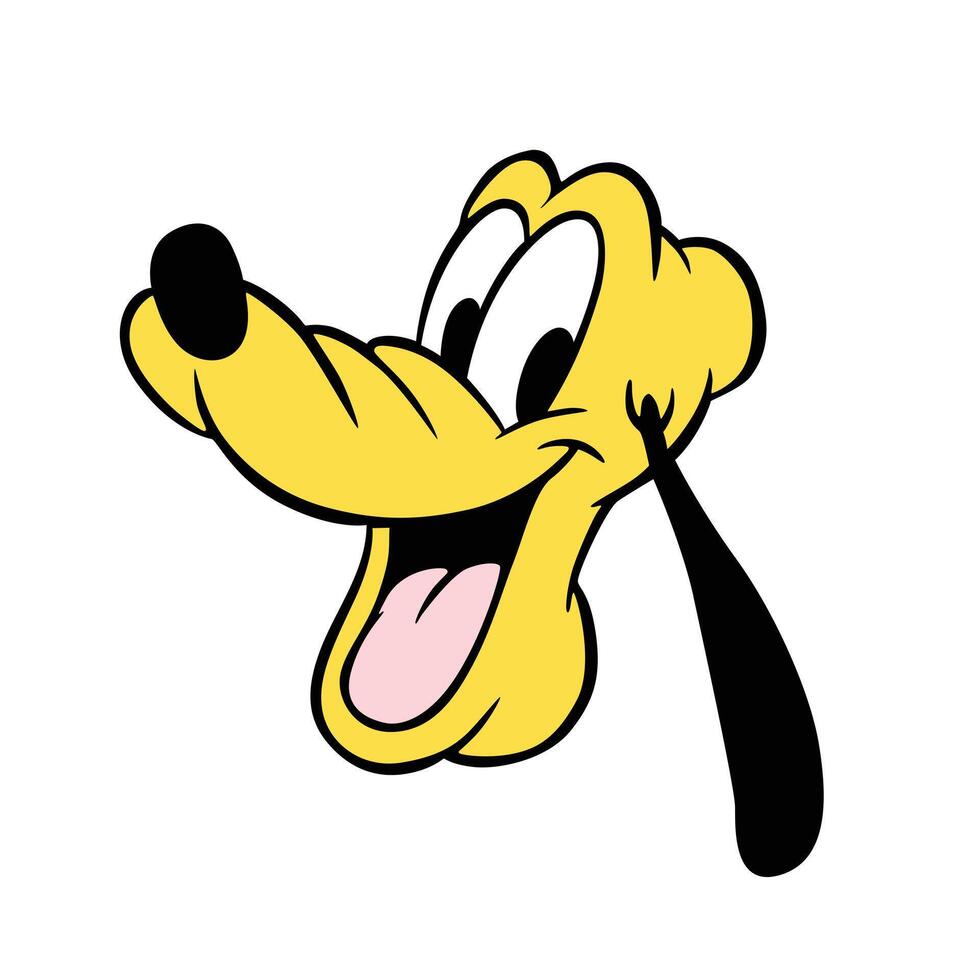 Pluto Disney Cartoon vector