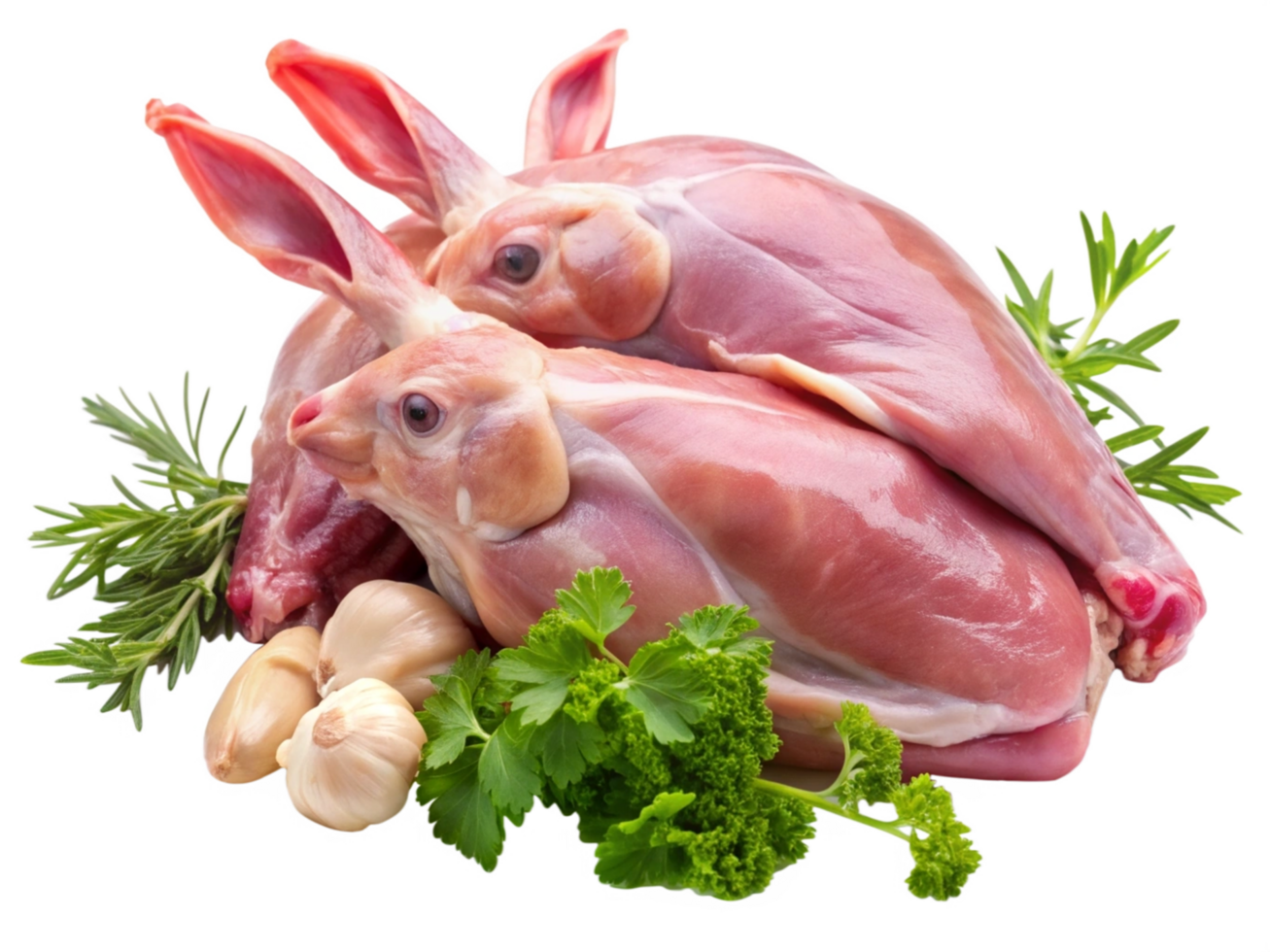 High Quality Realistic Fresh Raw Meat Isolated on Transparent Background png