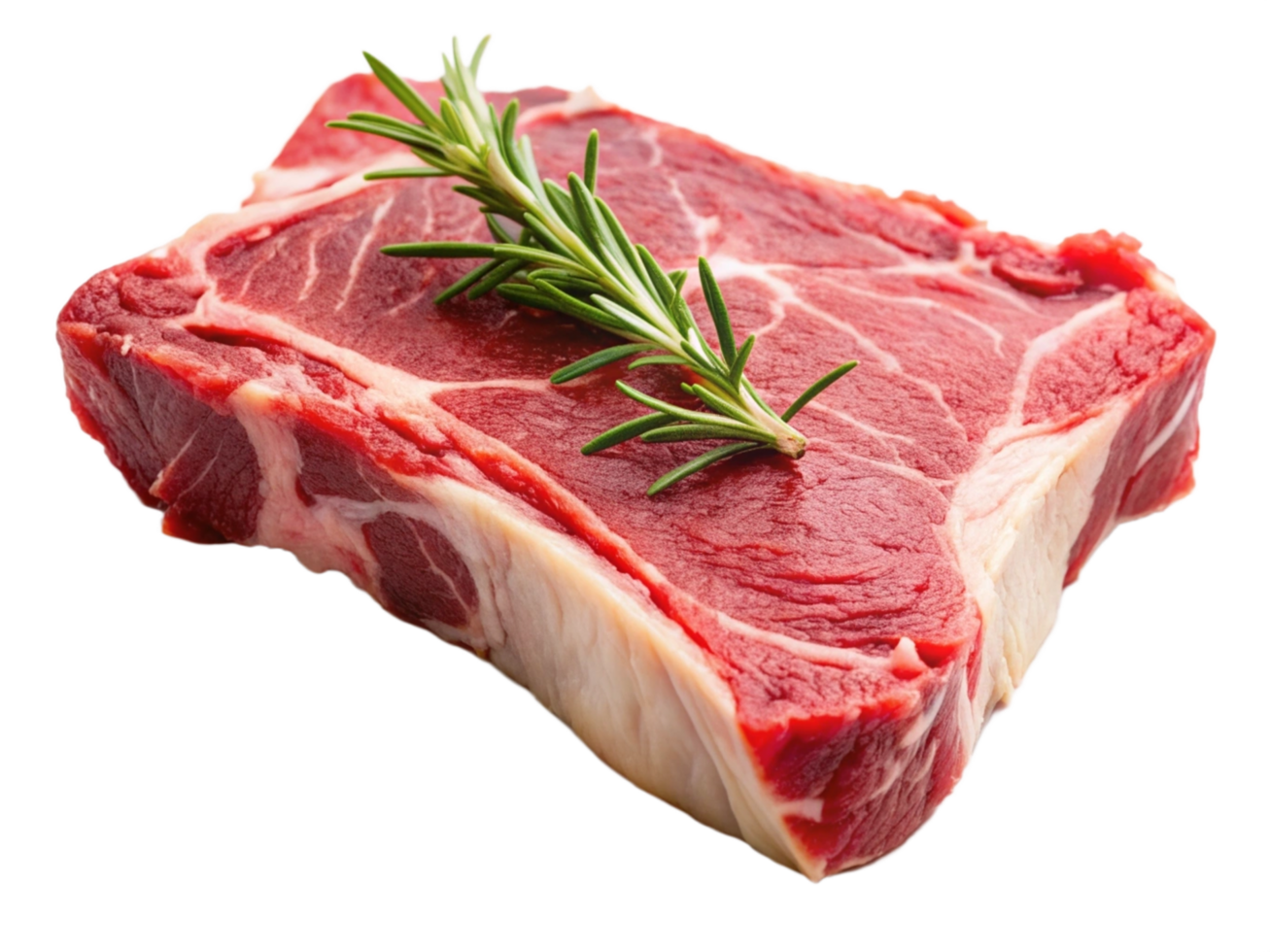 High Quality Realistic Fresh Raw Meat Isolated on Transparent Background png