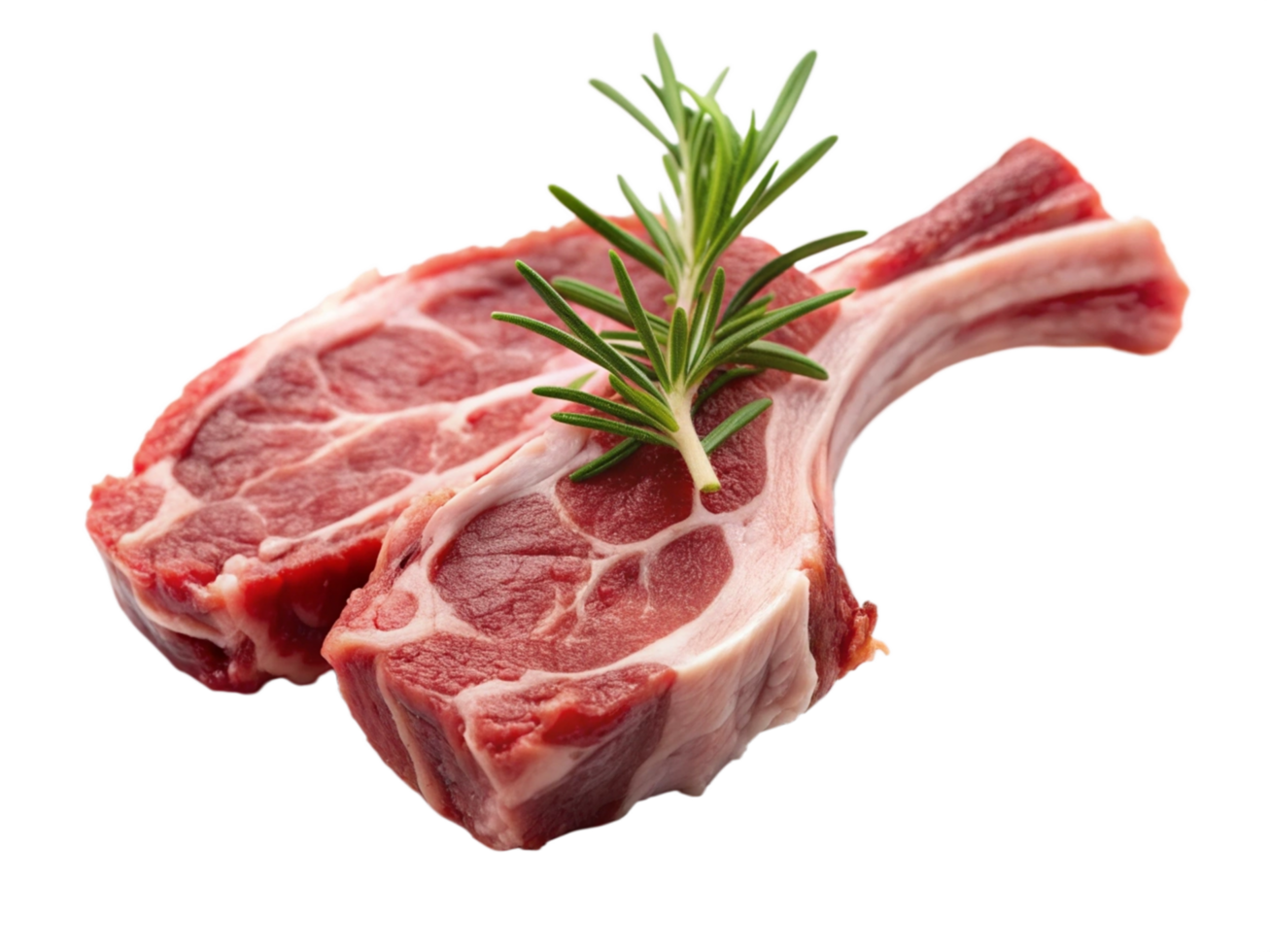 High Quality Realistic Fresh Raw Meat Isolated on Transparent Background png