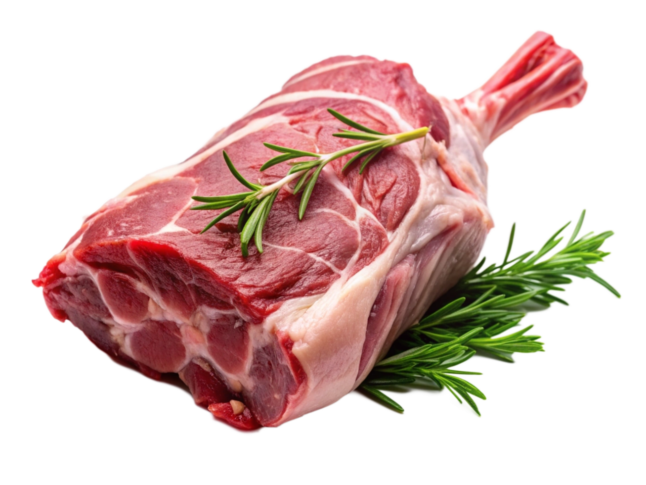 High Quality Realistic Fresh Raw Meat Isolated on Transparent Background png