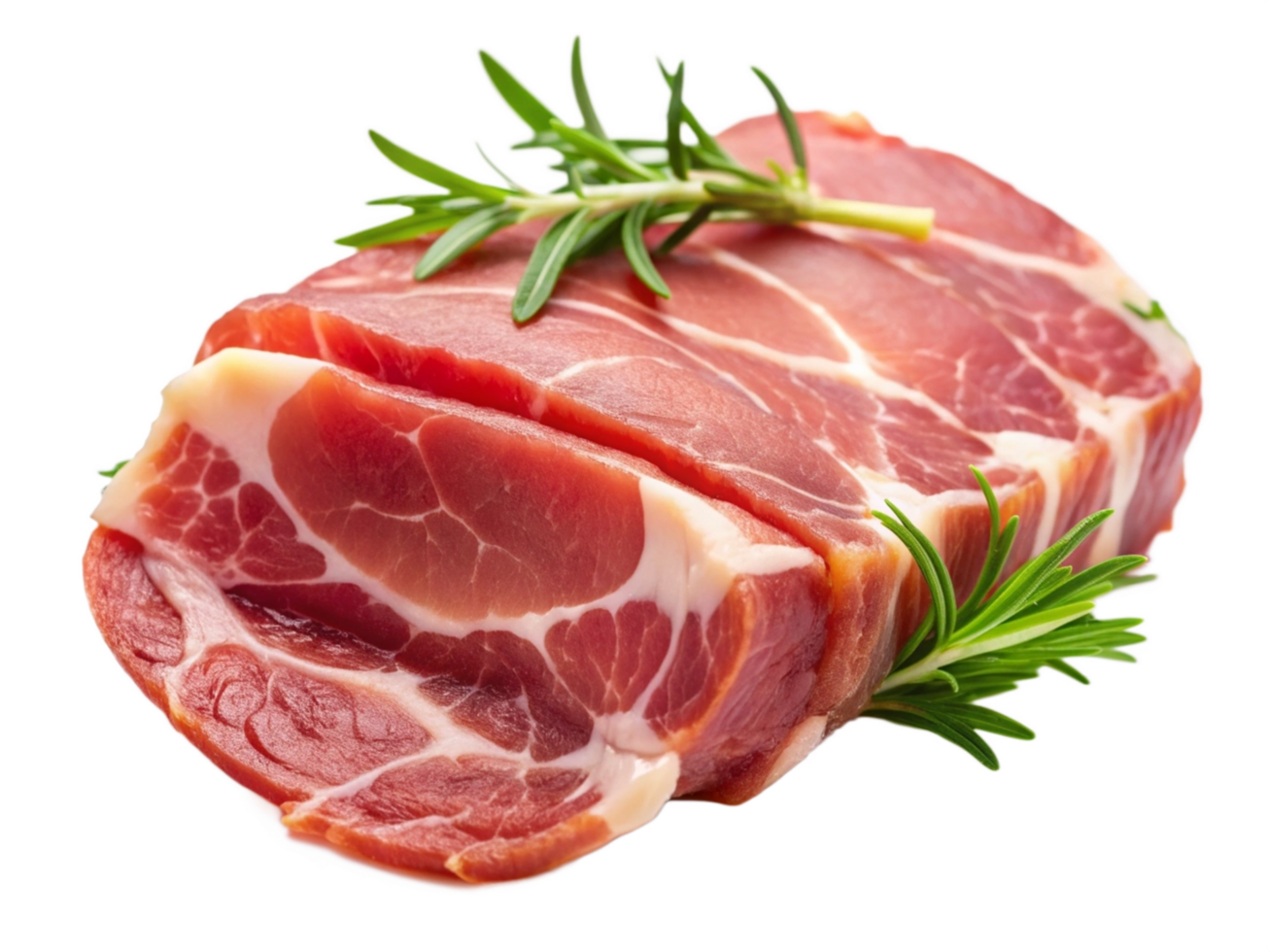 High Quality Realistic Fresh Raw Meat Isolated on Transparent Background png