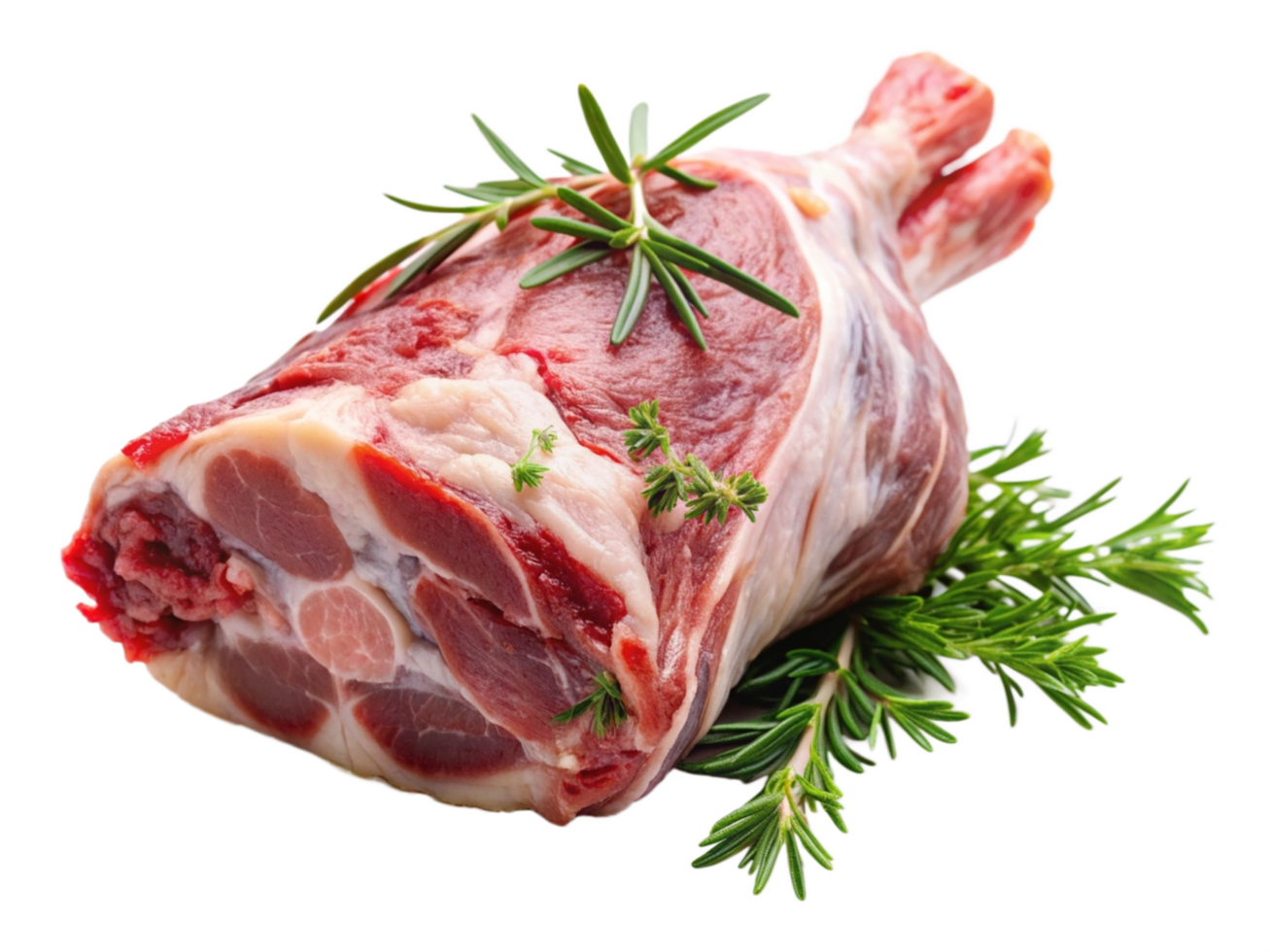 High Quality Realistic Fresh Raw Meat Isolated on Transparent Background png