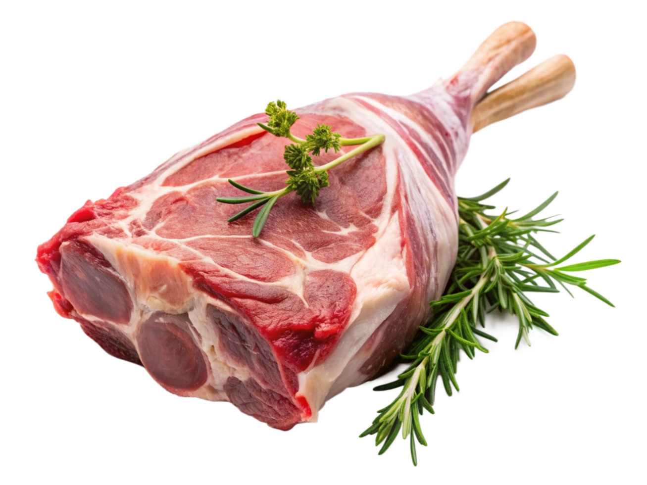 High Quality Realistic Fresh Raw Meat Isolated on Transparent Background png